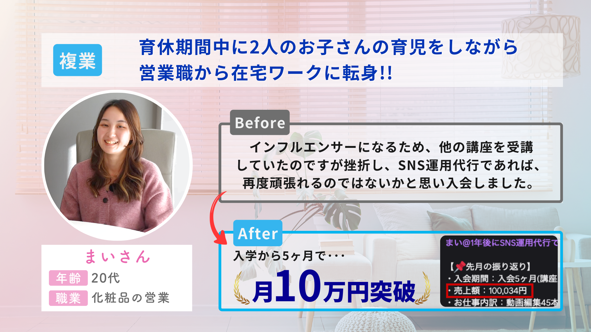 まいさんの事例